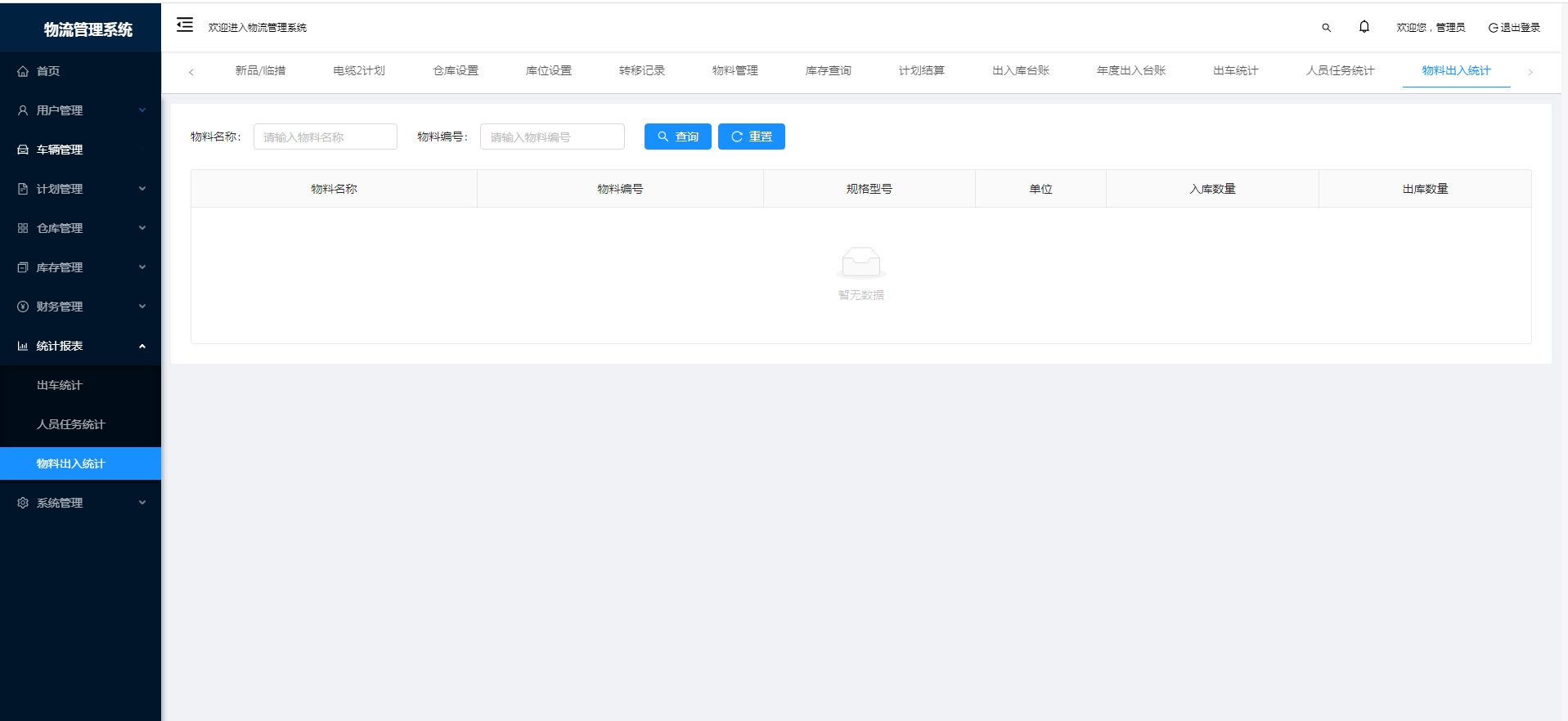 物流管理系統(tǒng)